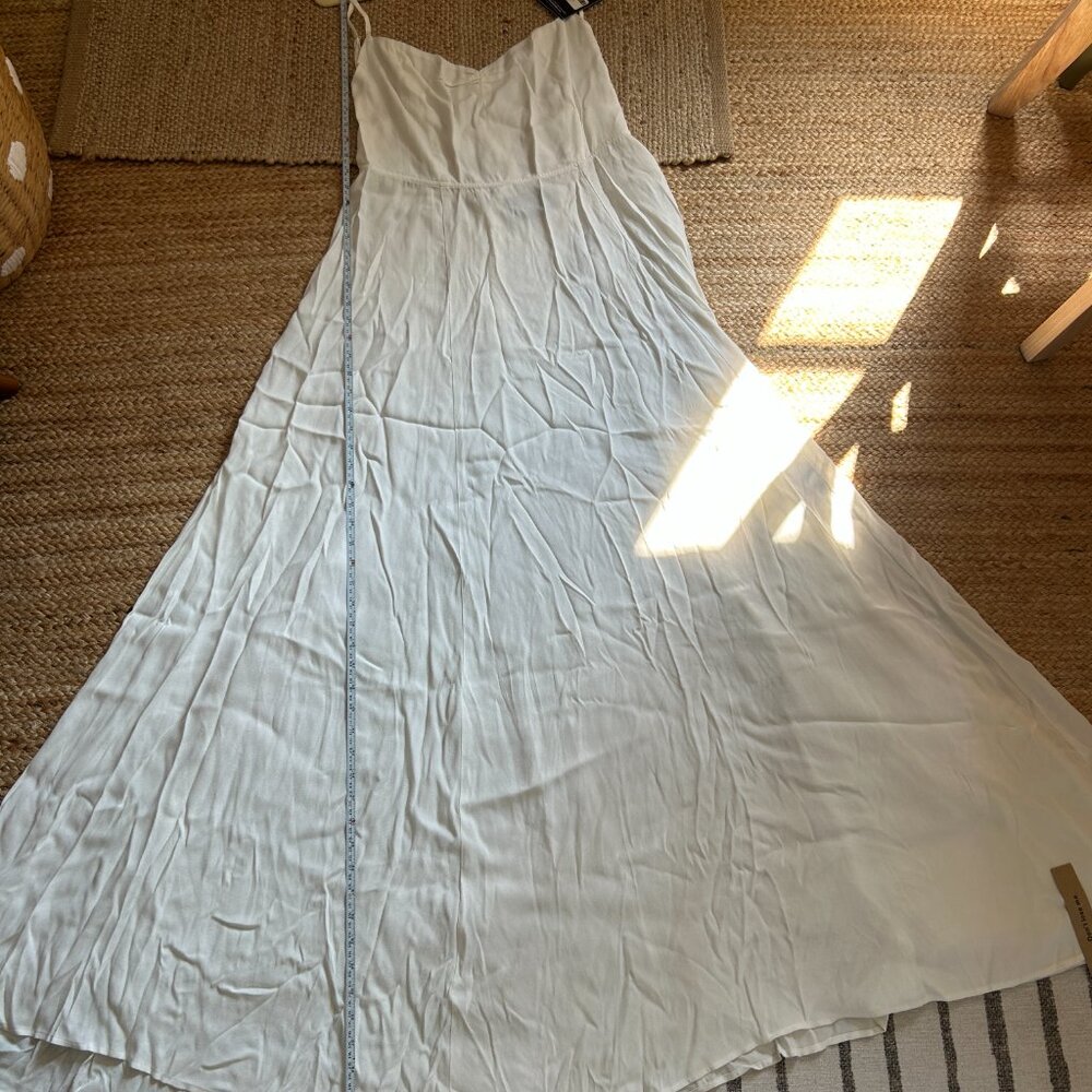 Reformation Thistle Ivory Wedding Dress - Picture 9 of 11